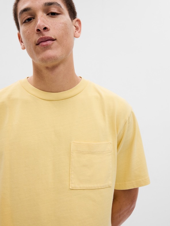 GAP Bavlněné tričko s vysokou gramáží GAP