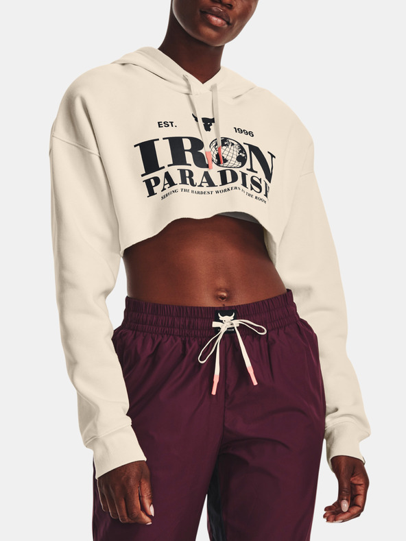 Under Armour Dámská mikina Under Armour UA Pjt Rck Crop Flce Hdy