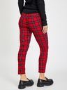 GAP Kostkované kalhoty skinny bi-stretch GAP