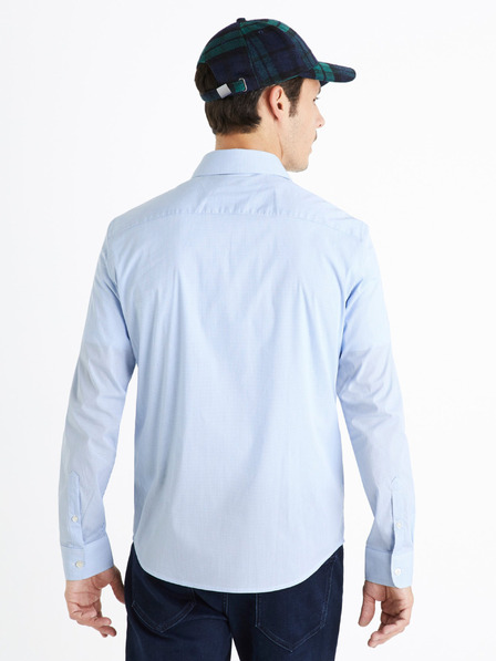 Celio Kostkovaná košile slim Masantal2 Celio