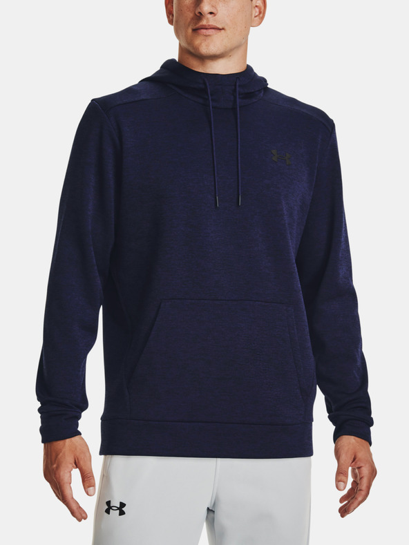 Under Armour Tmavě modrá pánská mikina Under Armour UA Armour Fleece Twist HD