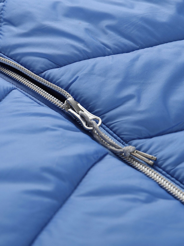 ALPINE PRO Modrý holčičí zimní prošívaný kabát ALPINE PRO TABAELO