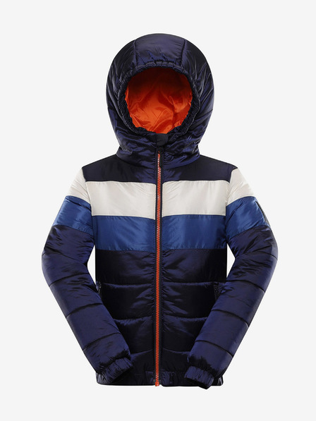 ALPINE PRO Tmavě modrá dětská hi-therm bunda ALPINE PRO Kisho