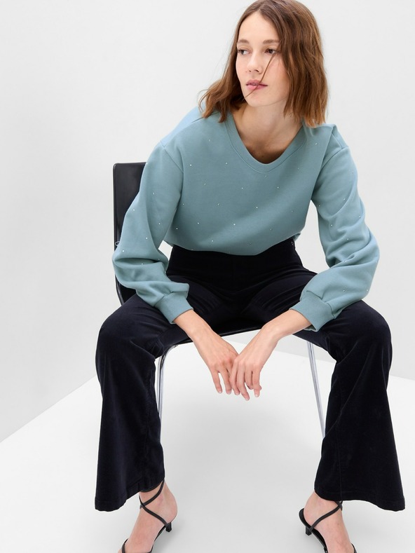 GAP Mikina vintage soft crop GAP