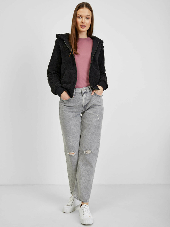 GAP Plyšová mikina s kapucí GAP