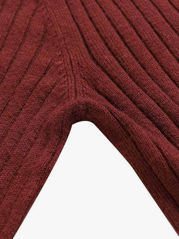 NAX Tmavě hnědé dámské tričko NAX NOVAKA