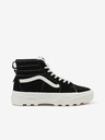 Vans Černé dámské kotníkové kožené tenisky VANS UA Sentry SK8-Hi