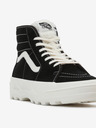 Vans Černé dámské kotníkové kožené tenisky VANS UA Sentry SK8-Hi