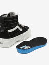 Vans Černé dámské kotníkové kožené tenisky VANS UA Sentry SK8-Hi