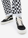 Vans Černé dámské kotníkové kožené tenisky VANS UA Sentry SK8-Hi
