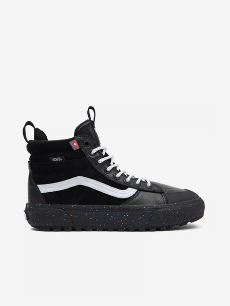 Vans Černé dámské kotníkové kožené tenisky VANS UA SK8-Hi Mte-2