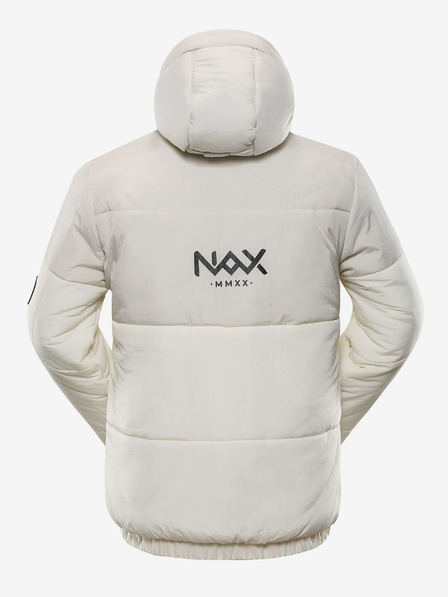 NAX Krémová pánská zimní bunda NAX MOREF