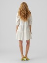 Vero Moda Bílé dámské šaty VERO MODA Pretty