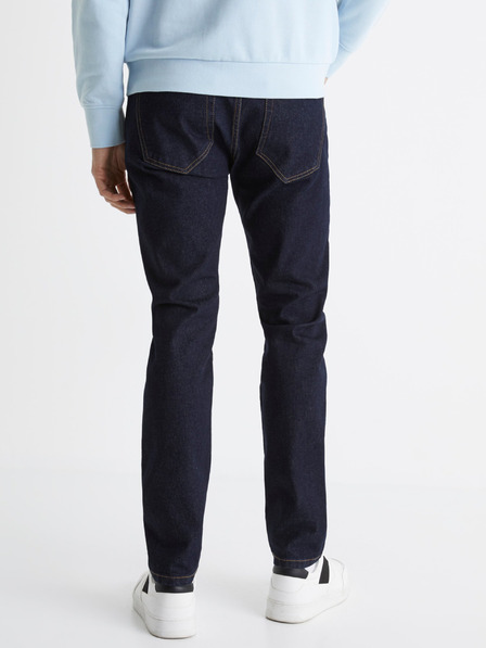 Celio Tmavě modré pánské slim fit džíny Celio Bonew25t