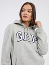 GAP Mikina s logem a fleece