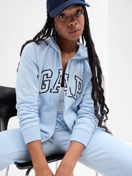 GAP Mikina s logem a fleece