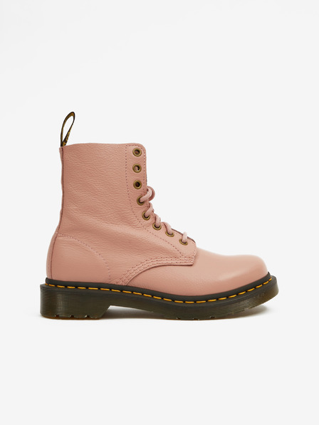 Dr. Martens Růžové dámské kotníkové kožené boty Dr. Martens
