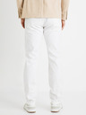 Celio Bílé pánské chino kalhoty Celio Tocharles
