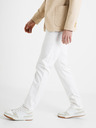 Celio Bílé pánské chino kalhoty Celio Tocharles