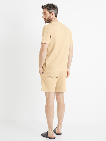 Celio Béžové pánské pyžamo Celio Digaufre