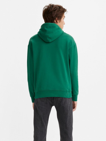 Levi's® Zelená pánská mikina Levi's® Relaxed Graphic Po Olde Englis