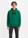 Levi's® Zelená pánská mikina Levi's® Relaxed Graphic Po Olde Englis