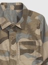 GAP Baby košile s army vzorem GAP