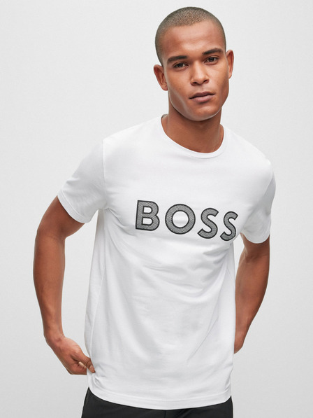 BOSS Sada dvou pánských triček v bílé a černé barvě Hugo Boss