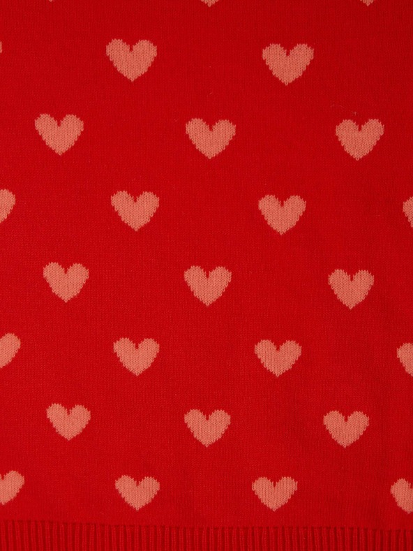 GAP Baby svetr vzor srdce GAP