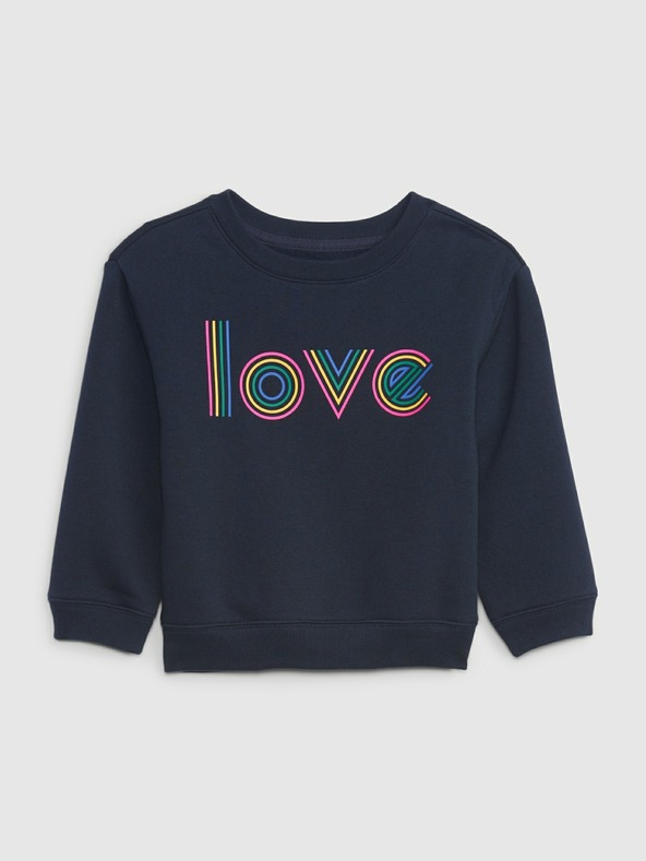 GAP Baby mikina s potiskem GAP