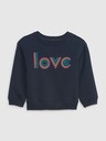 GAP Baby mikina s potiskem GAP