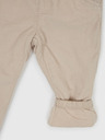GAP Baby zateplené kalhoty GAP