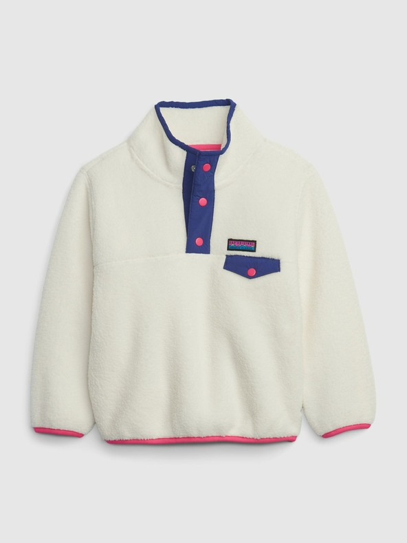 GAP Baby fleece mikina arctic