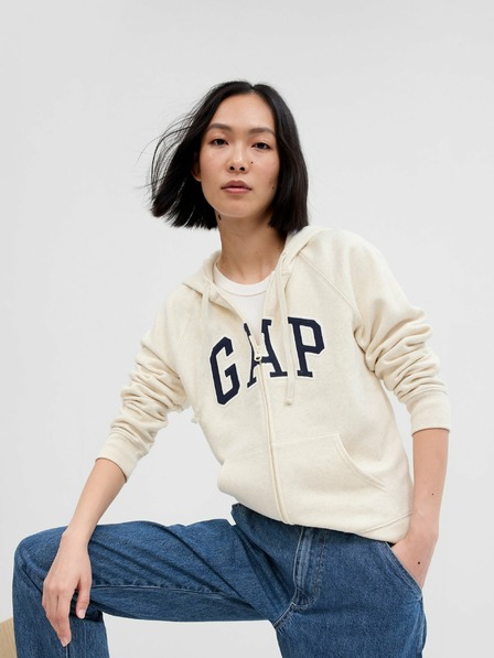 GAP Mikina s logem a fleece GAP