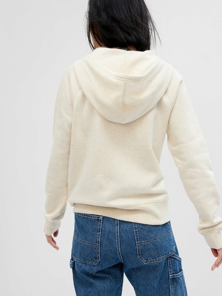 GAP Mikina s logem a fleece GAP