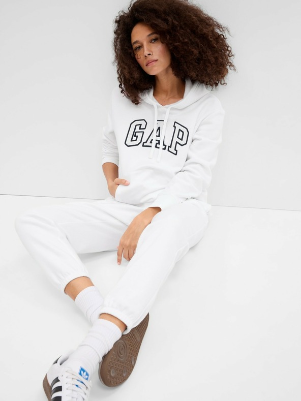 GAP Mikina s logem a fleece GAP
