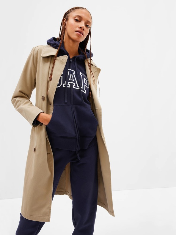 GAP Mikina na zip s logem GAP