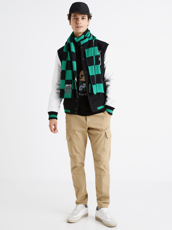 Celio Černá pánská bunda Celio Demon Slayer