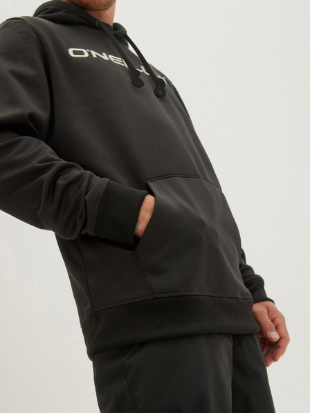 O'Neill Černá pánská mikina O'Neill RUTILE HOODED FLEECE