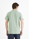 Celio Světle šedé pánské basic polo tričko Celio Feflame