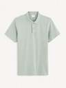 Celio Světle šedé pánské basic polo tričko Celio Feflame