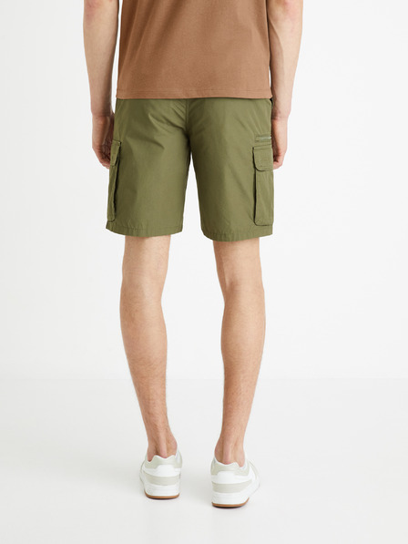 Celio Khaki pánské kraťasy Celio Fostopbm