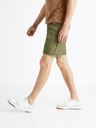 Celio Khaki pánské kraťasy Celio Fostopbm