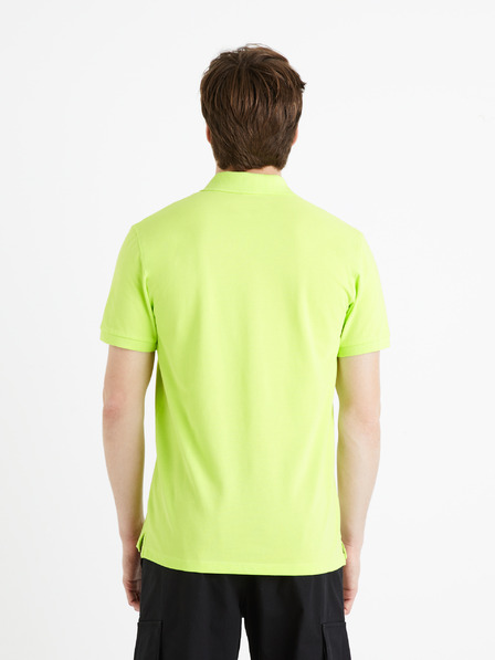Celio Světle zelené pánské polo tričko Celio Teone
