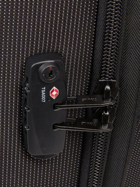 Thule Černý cestovní kufr Thule Crossover 2