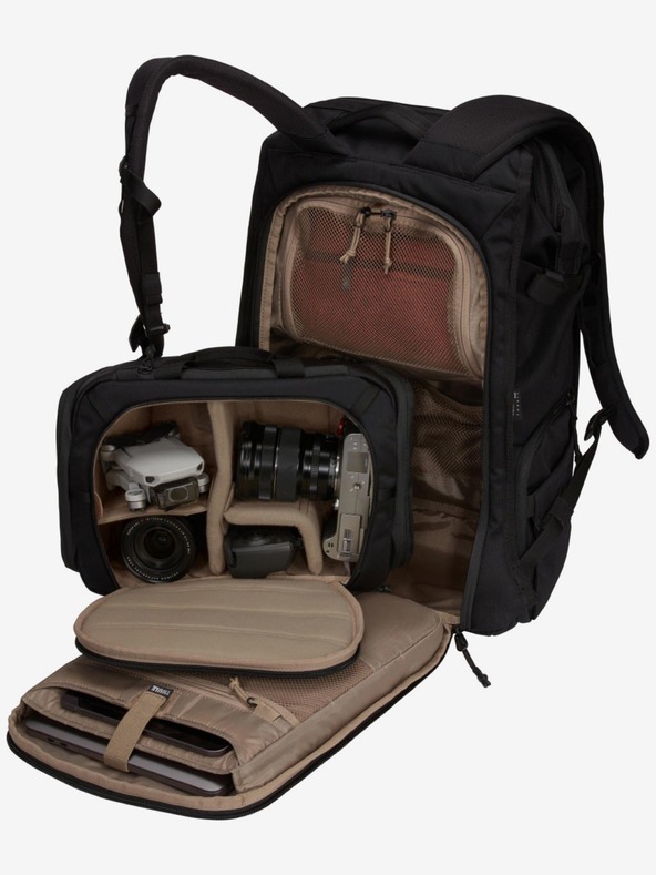 Thule Černý pánský batoh s vyjímatelným pouzdrem na fotoaparát Thule Covert™