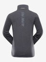 ALPINE PRO Šedá dětská sportovní mikina na zip ALPINE PRO Qerto