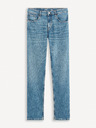 Celio Modré pánské straight fit džíny Celio Fobase15