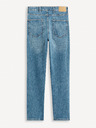 Celio Modré pánské straight fit džíny Celio Fobase15