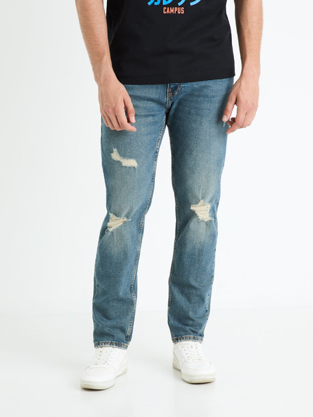 Celio Modré pánské slim fit džíny Celio Fostroy